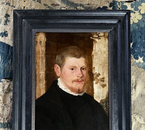 Lambert Sustris (d.1584) Portrait of a Nobleman.  - 