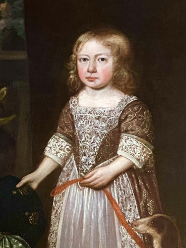 Tableaux et dessins Tableaux XVIIe siècle - Le Roi Guillaume III enfant, École d'Europe du Nord vers 1660