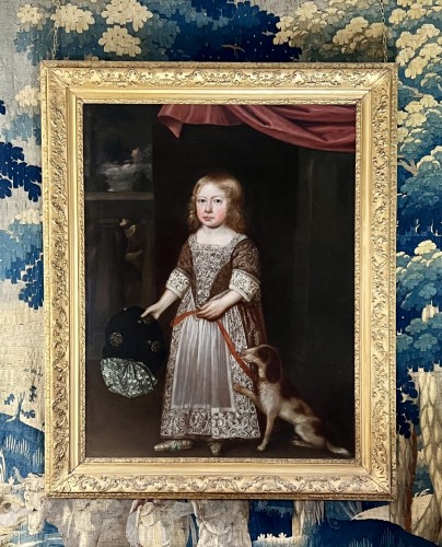 XVIIe siècle - Le Roi Guillaume III enfant, École d'Europe du Nord vers 1660