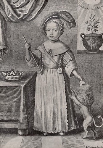 Antiquités - Le Roi Guillaume III enfant, École d'Europe du Nord vers 1660