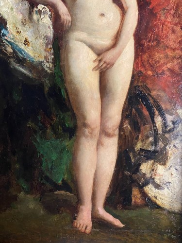 19th century - William Etty RA(1787 - 1849), A Standing Female Nude