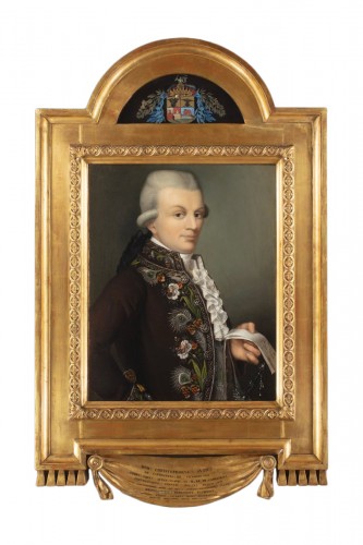 Gentleman portrait,  1st Half Of The 19th Century, Depicting A