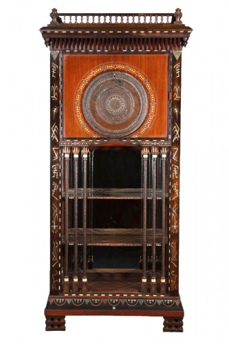 Carlo Bugatti (1856-1940) - Bookcase circa 1885