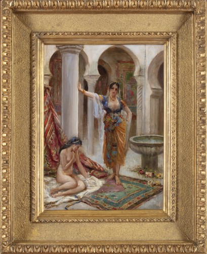 Fabio Fabbi (1861 –1945), Femmes au harem