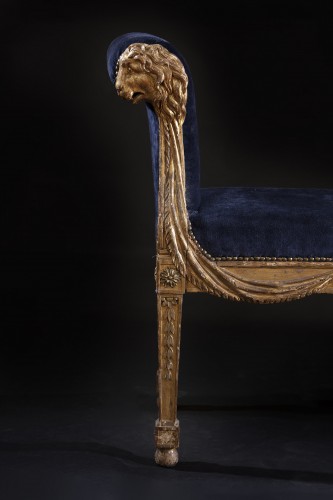 Neoclassical Bench, Rome second half of the 18th century. - 