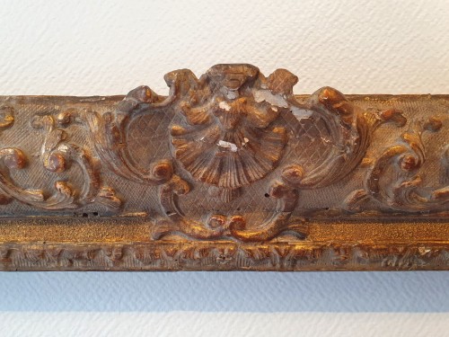 Objet de décoration  - Cadre d'époque Louis XIV en bois doré
