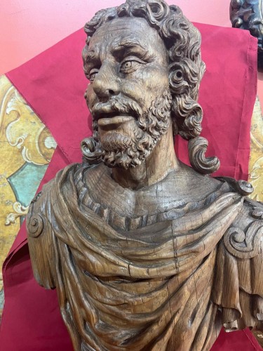 17th century - Presumed large bust of Attila, circa 1600