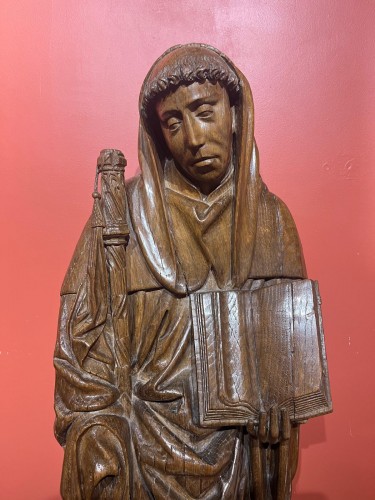 Saint Philibert, Barbant early 16th century. Jan Borman II and workshop - Sculpture Style Middle age