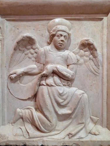 The Angel symbol of the Evangelist Saint Matthew, central Italy around1350