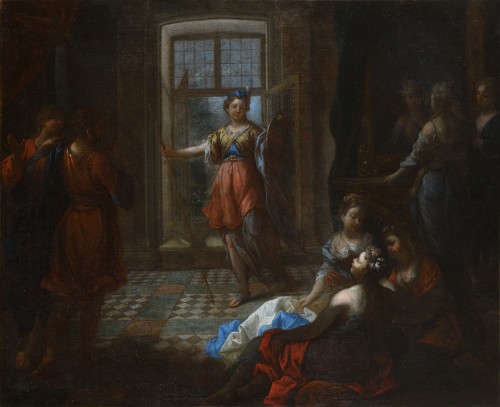 Michel Serre (1658 – 1733) - Achille Parmi Les Filles de Lycomède