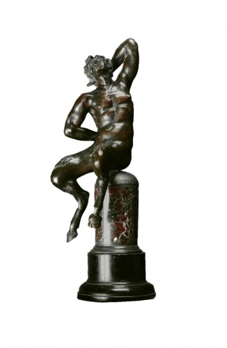 Seated Faun,  Italy Early 17th Century