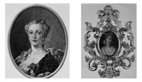 Paintings & Drawings  - Miniature Portrait Of A Lady, Attributed To Francesco Guardi (1712-1793)