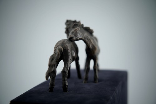 Playing shetland ponys - Sculpture Style 