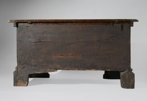 Louis XIV - Walnut Italian Chest From The Second Half Of The 17th Century