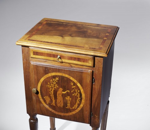 Louis XVI - 18th Century Bedside Table