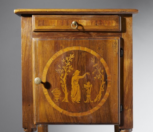 Antiquités - Chevet lomba d'époquerd du 18e siècle