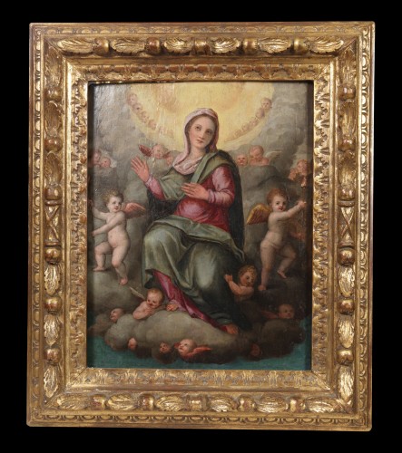 Paintings & Drawings  - Assumption of Mary - Francesco Mati ( 1561 - 1623 )