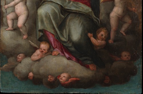 Antiquités - Assumption of Mary - Francesco Mati ( 1561 - 1623 )