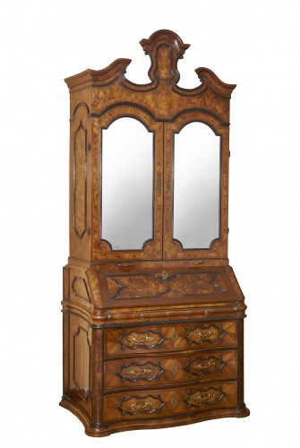 Bureau cabinet italien du 18e siècle - Mobilier Style Louis XV