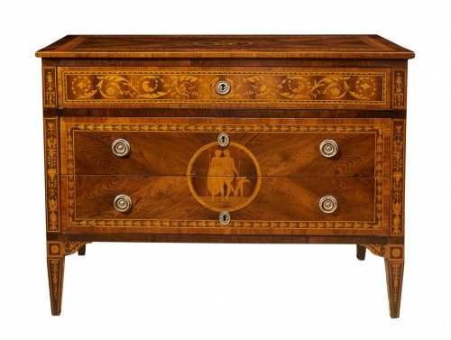 Commode Louis XVI, Italie 18e siècle