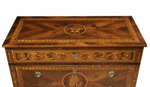 Luigi XVI Chest Of Drawers  - Furniture Style Louis XVI