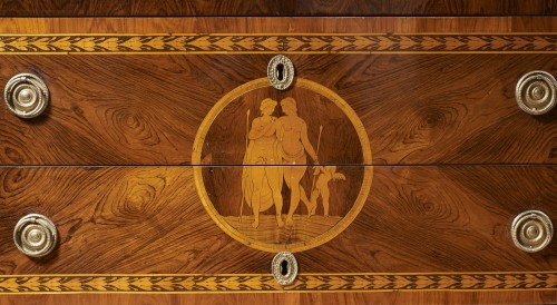 Louis XVI - Luigi XVI Chest Of Drawers 