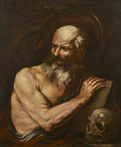 Saint Jerome - Francesco Fracanzano ( 1612 - 1656 )