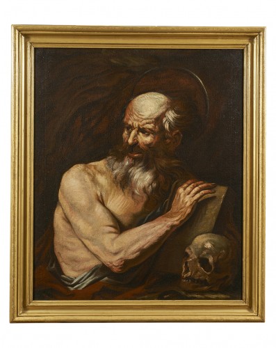 Saint Jerome - Francesco Fracanzano ( 1612 - 1656 ) - Paintings & Drawings Style Louis XIV