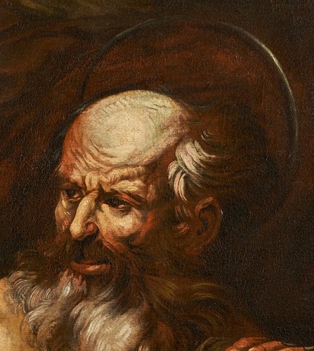 Paintings & Drawings  - Saint Jerome - Francesco Fracanzano ( 1612 - 1656 )