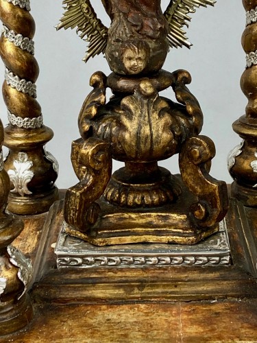 18th century - Early 18th century wood an dsilver tabernacle