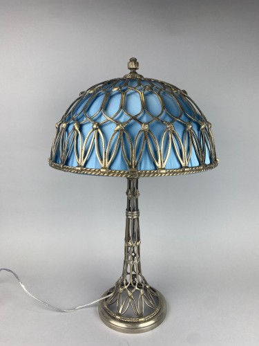 Antiquités - Lampe Art nouveau, Bronze