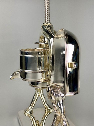 20th century - A Silver Plated Lobster Press / Duck Press By Cailar &amp; Bayard