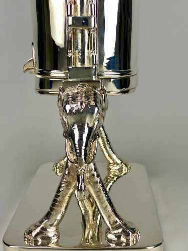  - A Silver Plated Lobster Press / Duck Press By Cailar &amp; Bayard