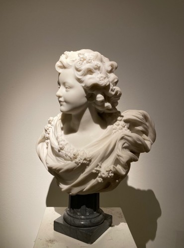 Jeune Femme - Louis-Jacques (1873 - 1943) - Sculpture Style 