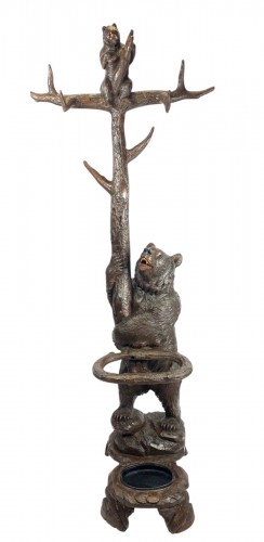 Bear Coat Rack, Black Forest Late 19th Century