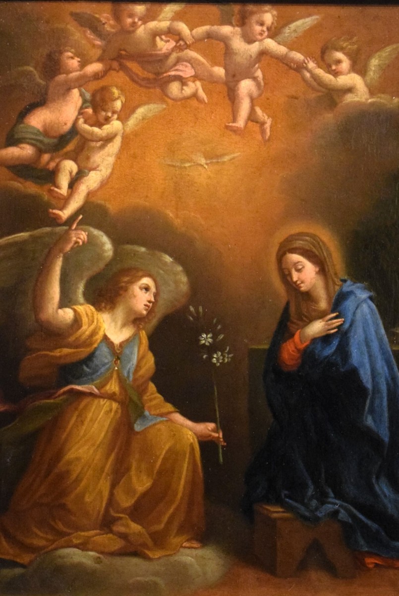 Annunciation - workshop of Guido Reni (1575-1642) - Ref.107603