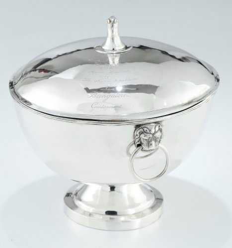 Sterling silver soup Tureen With Lid, Silver 925 / °°°, England - Ref.56872