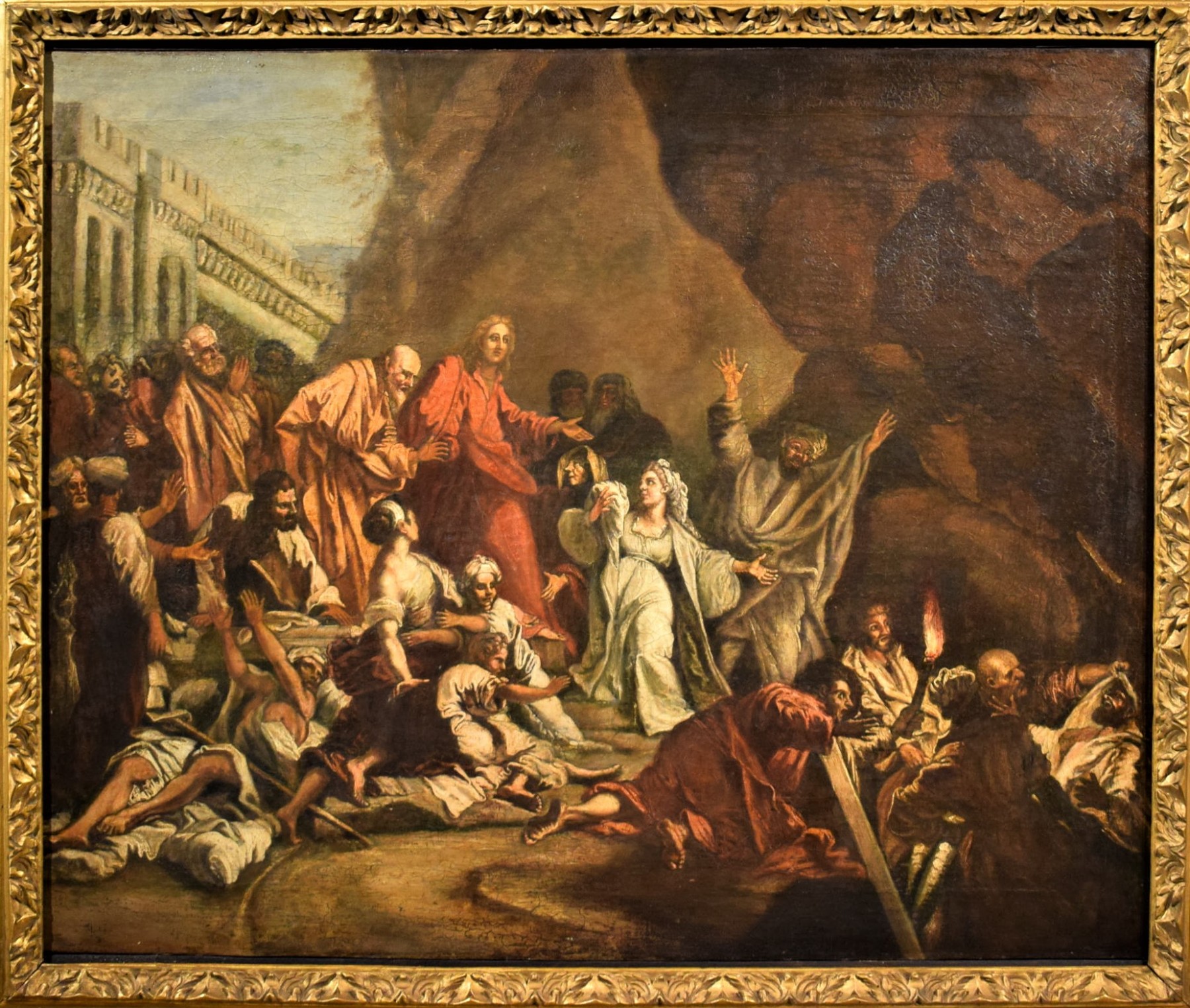 the raising of lazarus painting