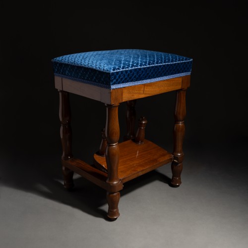 Sièges  - Balny jeune - Tabouret de bibliothèque à système vers 1810