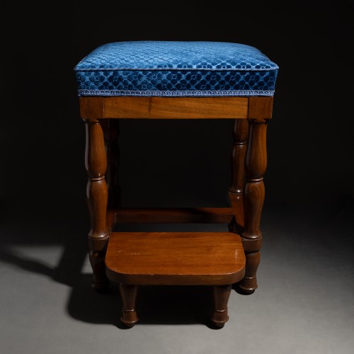 Balny jeune - Tabouret de bibliothèque à système vers 1810 - Schoppmann Art and Antiques