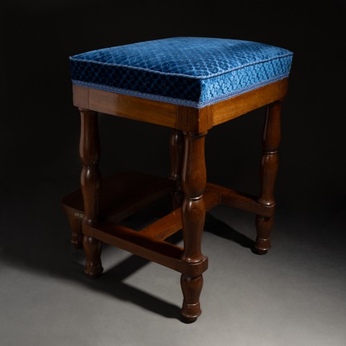 Balny jeune - Tabouret de bibliothèque à système vers 1810 - Empire