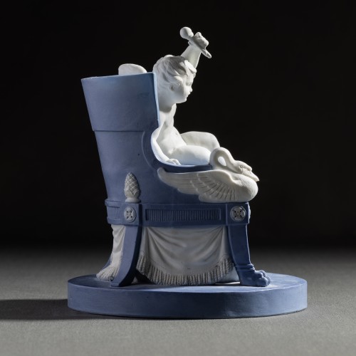 Porcelain & Faience  - L&#039;Amour à La Dentelle, biscuit group - Manufacture Royale De Sèvres