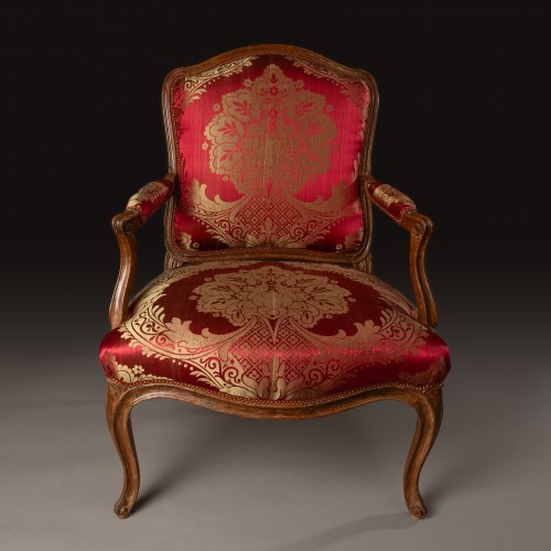 Fauteuil à la reine estampillé NQ Foliot - Schoppmann Art and Antiques