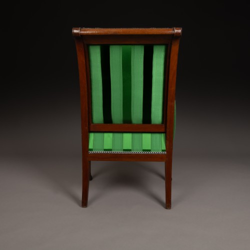 Bergère en acajou Retour d'Egypte - Paris, époque Consulat Empire - Schoppmann Art and Antiques