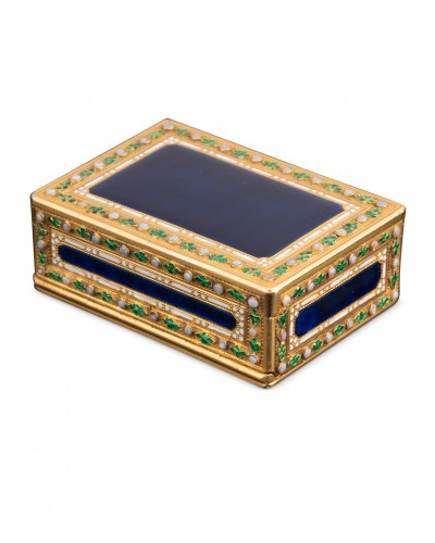 Louis XVI Period Gold Beauty Necessaire