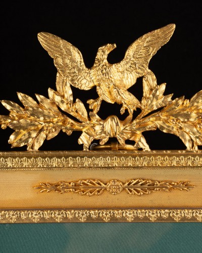 Pair Of Important Gilded  Bronze Frames From The Napoleon III Period - Decorative Objects Style Napoléon III