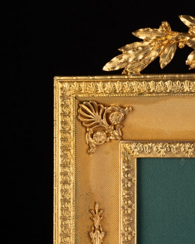 Decorative Objects  - Pair Of Important Gilded  Bronze Frames From The Napoleon III Period