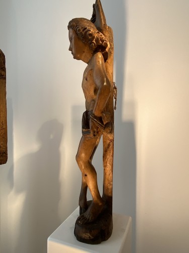 Antiquités - Saint Sebastian, Alpine region 15th century