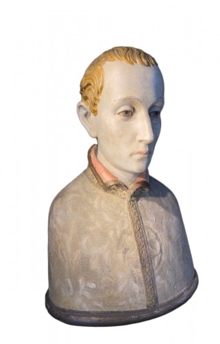 Bust of Saint Aloysius Gonzaga, South Germany 18th century