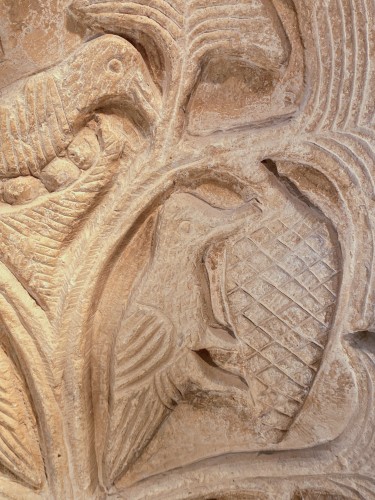  - Pre-romanesque bird relief, 10th cent. or earlier, southern France/Spain